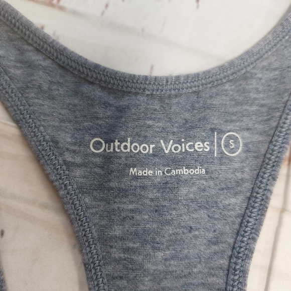 Outdoor voices racer tie back tanktop - Picture 3 of 6